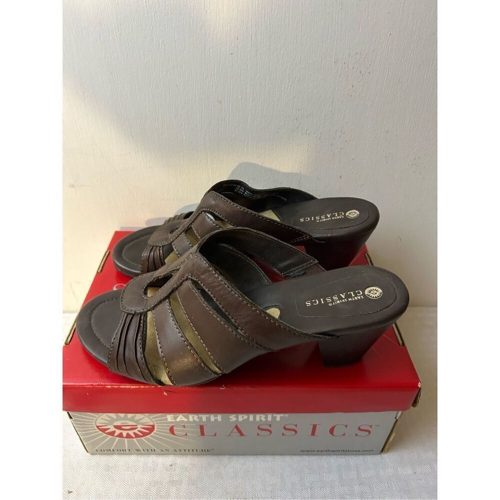 Earth spirit heels 2.5”‎ size 7.5 brown